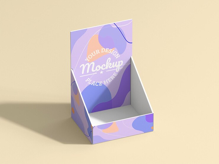 diseño de maqueta de caja de presentación de embalaje