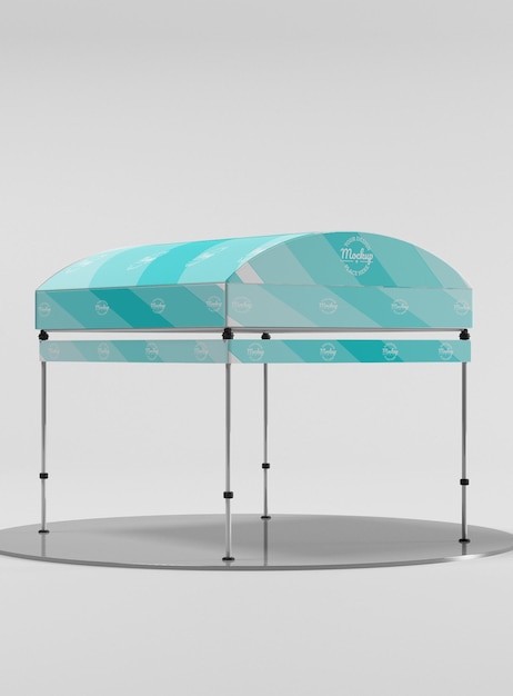 Diseño de maqueta de carpa para eventos