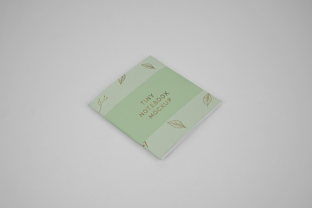 PSD diseño de maqueta de cuaderno de bolsillo pequeño