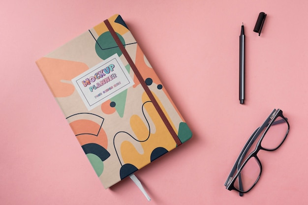 Diseño de maqueta de cuaderno planificador
