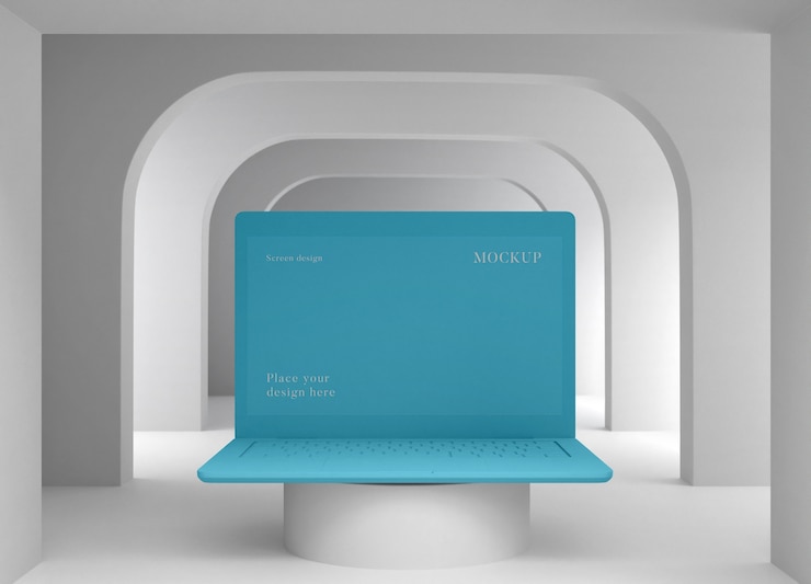 PSD diseño de maqueta de dispositivo de luz diurna