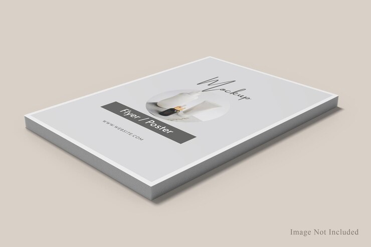 PSD diseño de maqueta de folleto de volante