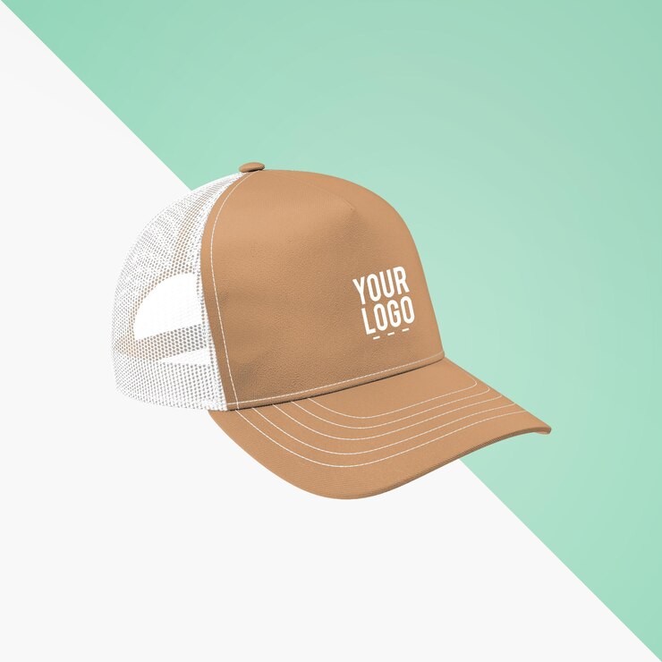 PSD diseño de maqueta de gorra