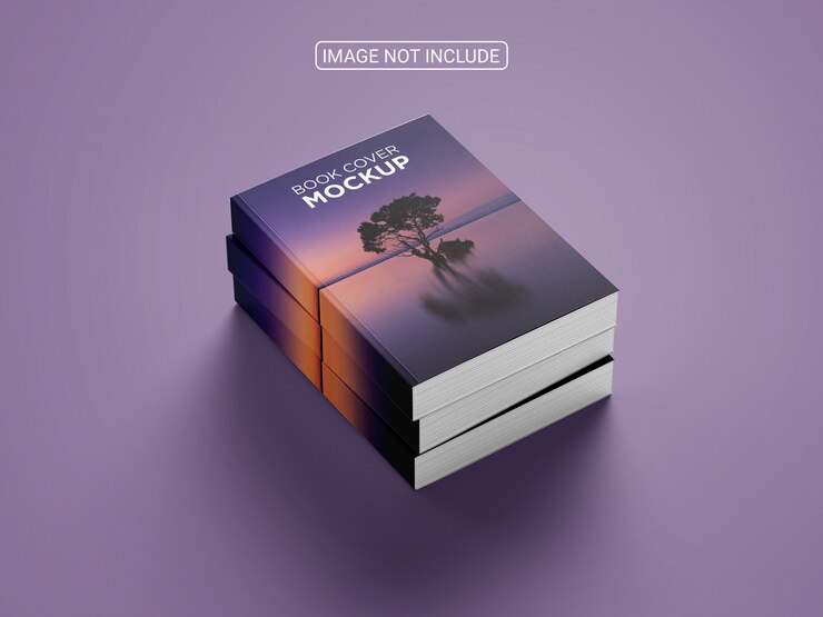 PSD diseño de maqueta de libro de tapa dura realista
