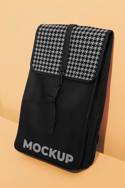 Diseño de maqueta de mochila empresarial.