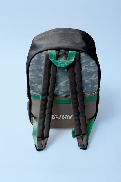 PSD diseño de maqueta de mochila