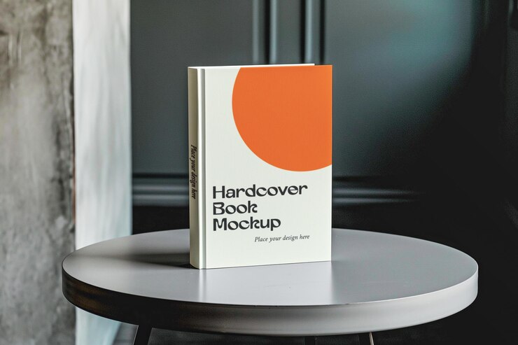 Diseño de la maqueta de la portada dura del libro