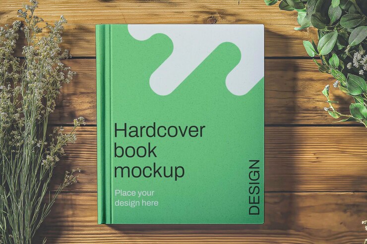Diseño de la maqueta de la portada dura del libro