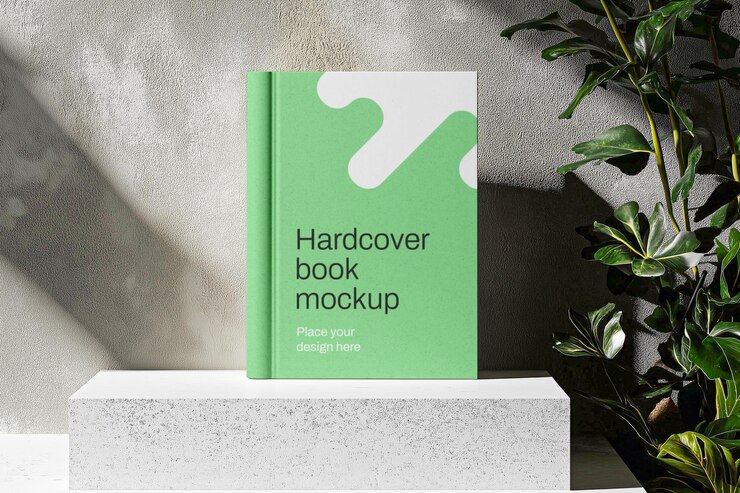 Diseño de la maqueta de la portada dura del libro