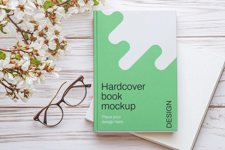 Diseño de la maqueta de la portada dura del libro