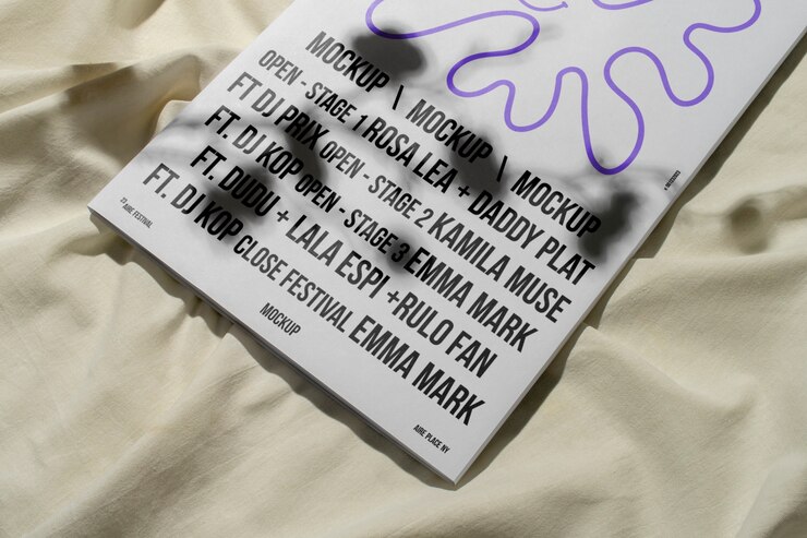 Diseño de maqueta de revista de moda.