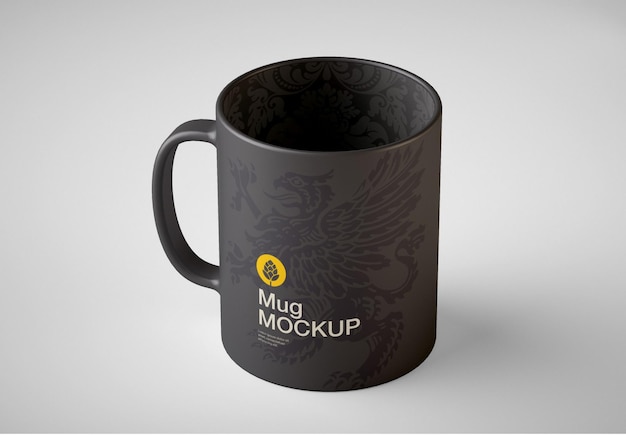 Diseño de maqueta de taza mate Colorfull