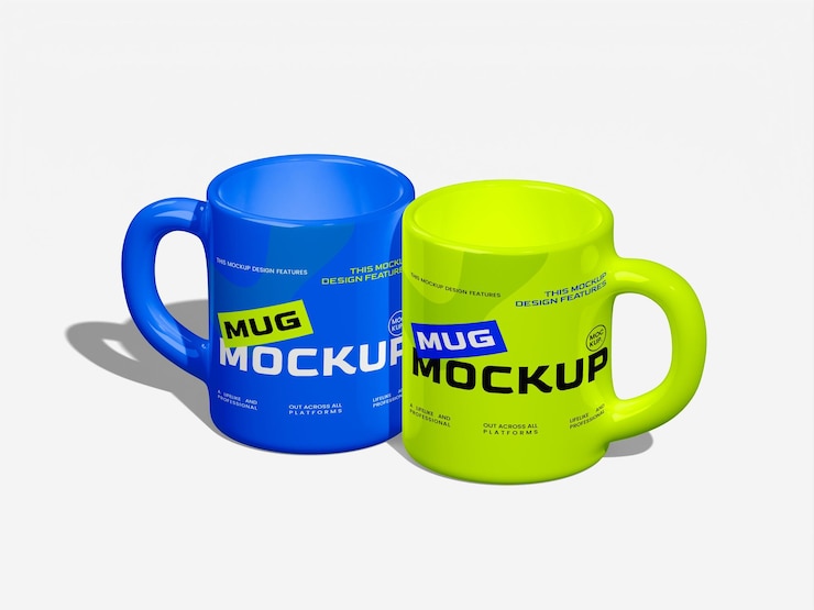 Diseño de maqueta de taza