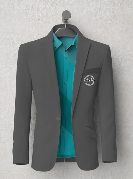 diseño de maqueta de traje de novio