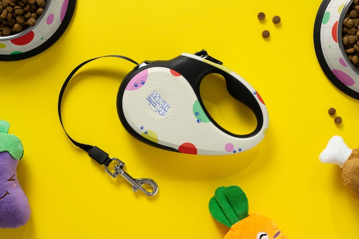 PSD diseño de maquetas de accesorios para mascotas