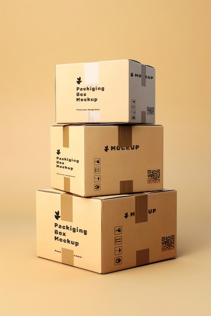 Diseño de maquetas de cajas móviles