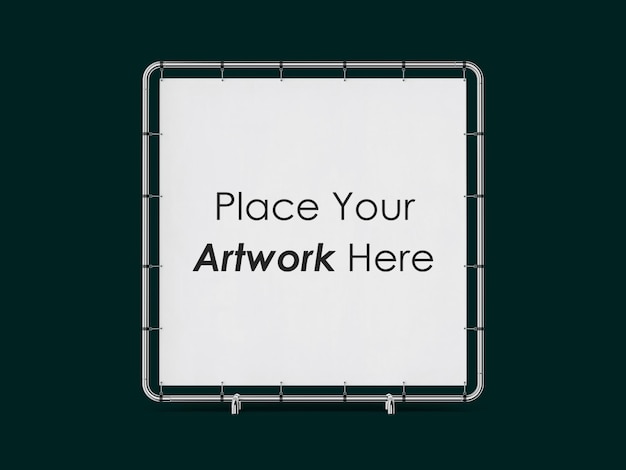 Diseño de maquetas de carteles de alta resolución
