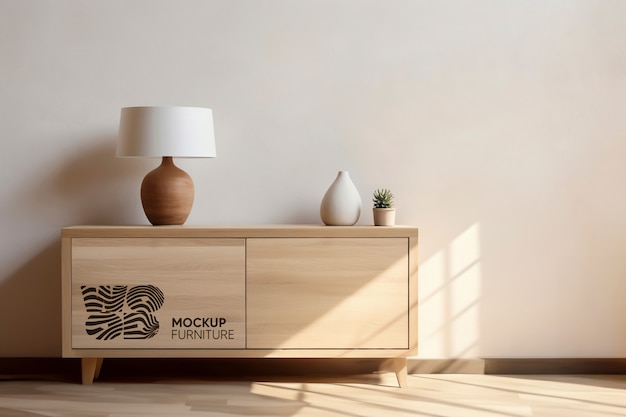 PSD diseño de maquetas de muebles de madera