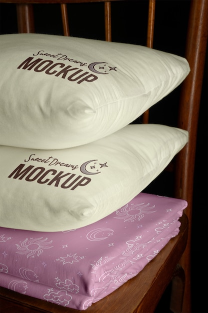 Diseño de maquetas de ropa de cama
