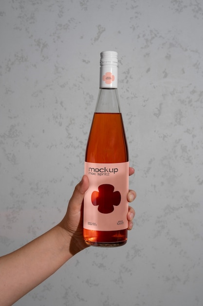 Diseño de maquetes de bebidas italianas