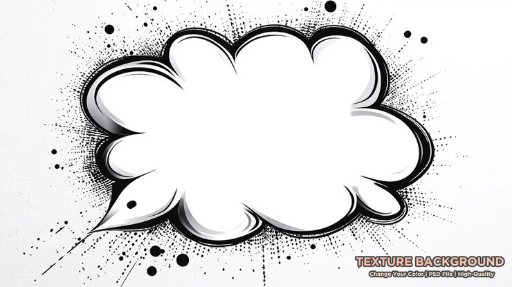 PSD diseño de marcos de cómics marcos de fotos con burbujas de explosión para agregar collage