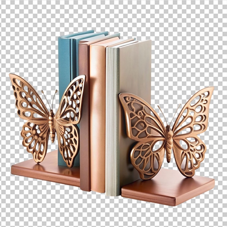 PSD diseño de mariposa en fondo transparente