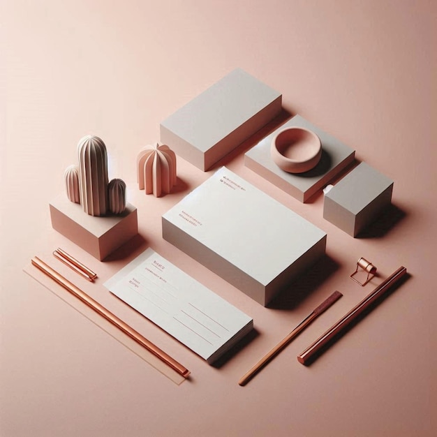 diseño mínimo de tarjetas de visita abstractas