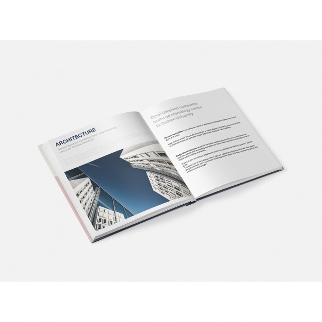Diseño de mock up de libro