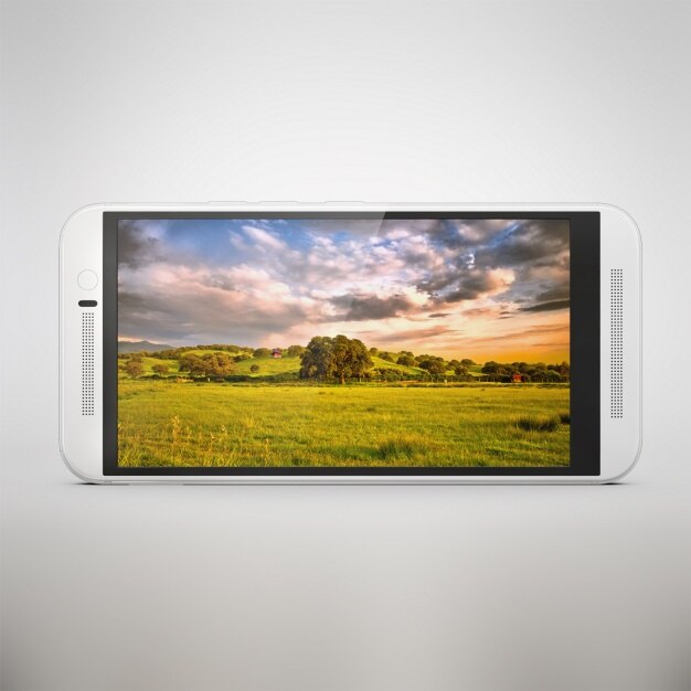 PSD diseño de mock up de teléfono móvil