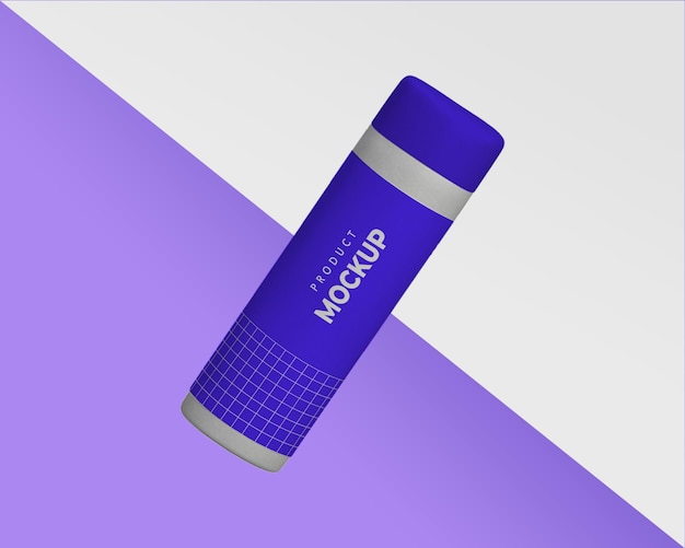 Diseño de modelo de botella de champú