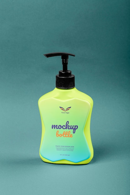 Diseño del modelo de botella del dispensador