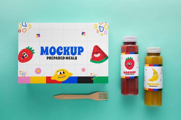 Diseño de modelos de envases de comidas preparadas