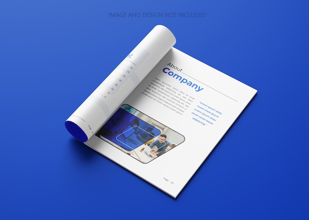 Diseño de modelos de folletos