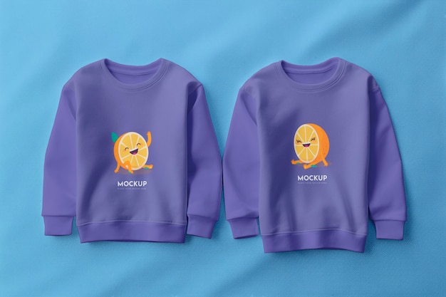 Diseño de modelos de ropa de hermanos