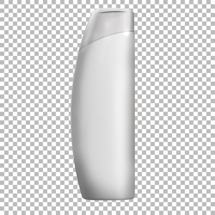 PSD un diseño moderno y elegante de botella típicamente utilizado para champú o lavado corporal