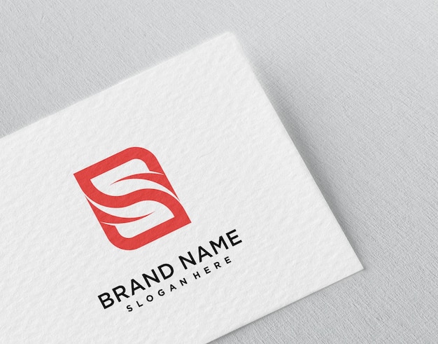 Diseño moderno del logotipo de la letra S