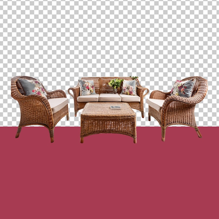 PSD diseño de muebles de lujo png