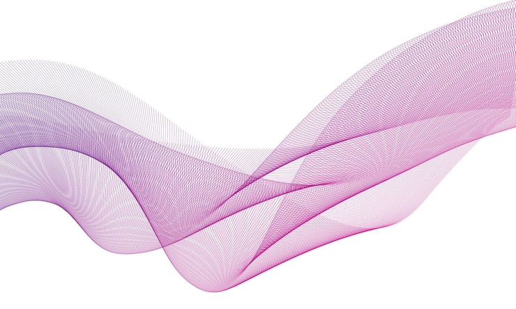 PSD diseño de ondas abstractas con colores gradientes