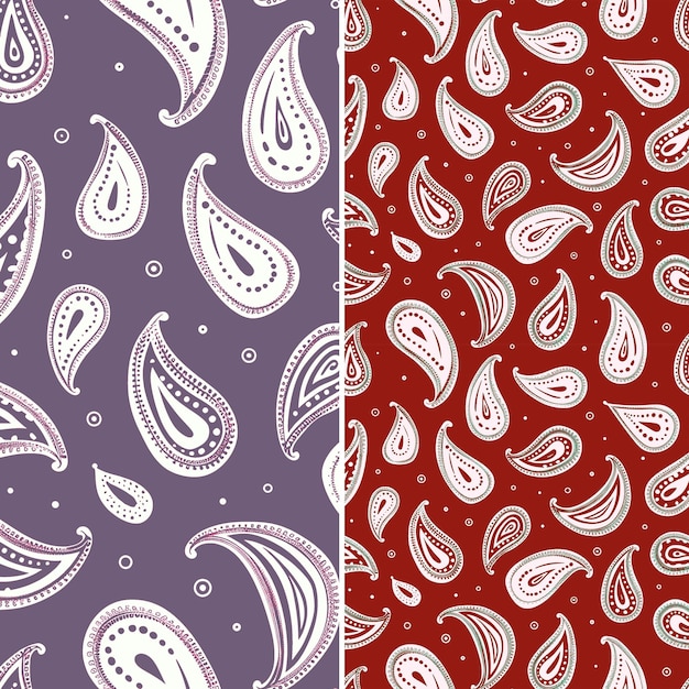 PSD diseño de paisley caracterizado por motivos en forma de lágrima y vector geométrico abstracto creativo c