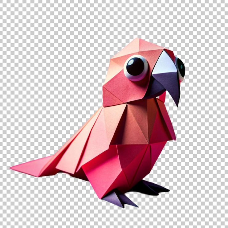 PSD diseño de pájaros coloridos y vibrantes