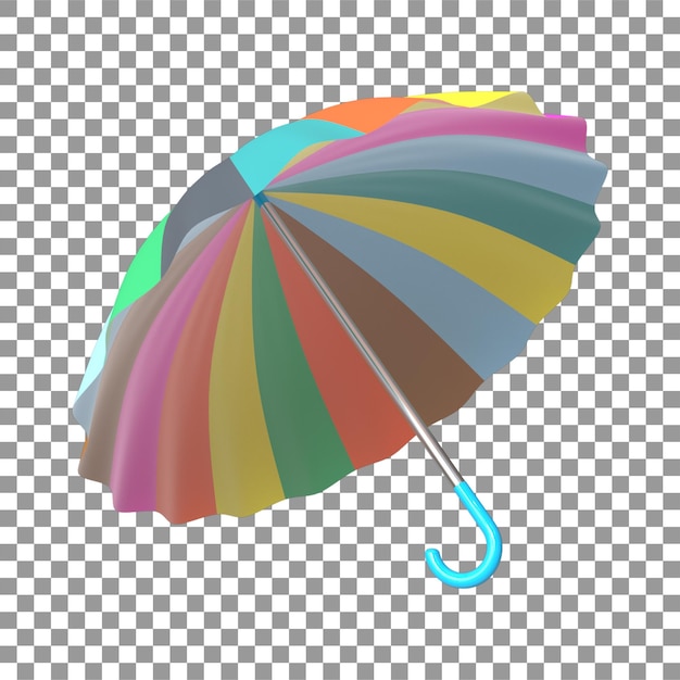 Diseño de paraguas multicolor Un toque de elegancia RainyDay
