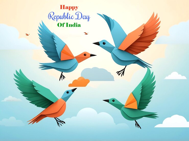 PSD diseño de plantilla de banner para el día de la república de la india en instagram