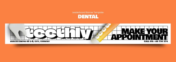 PSD diseño de la plantilla dental