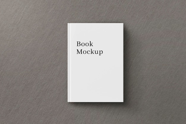 Diseño de plantilla de maqueta de libro en blanco PSD