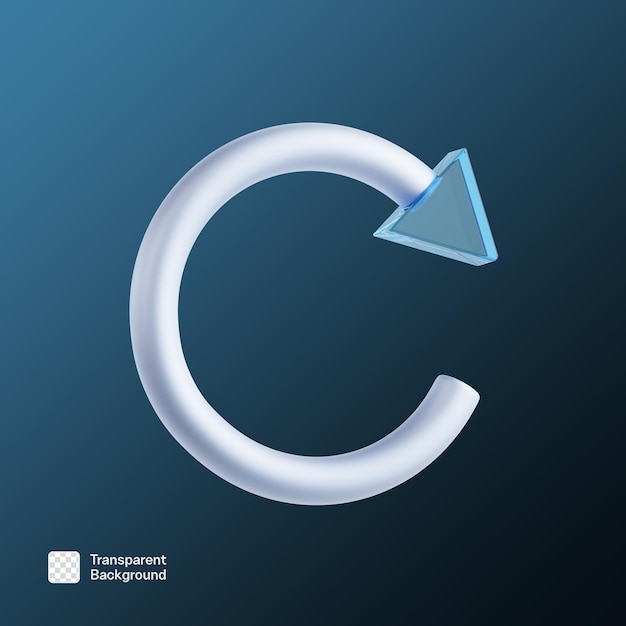 Diseño de la plantilla PNG de la ilustración del icono 3D de la aplicación