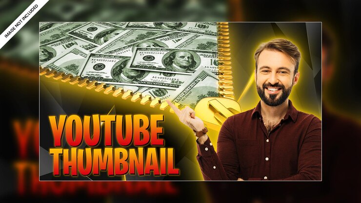 Diseño de plantilla PSD premium de banner web de video en miniatura de video de canal de youtube con efecto de brillo moderno
