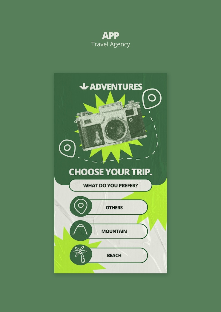 PSD diseño de plantillas de agencias de viajes