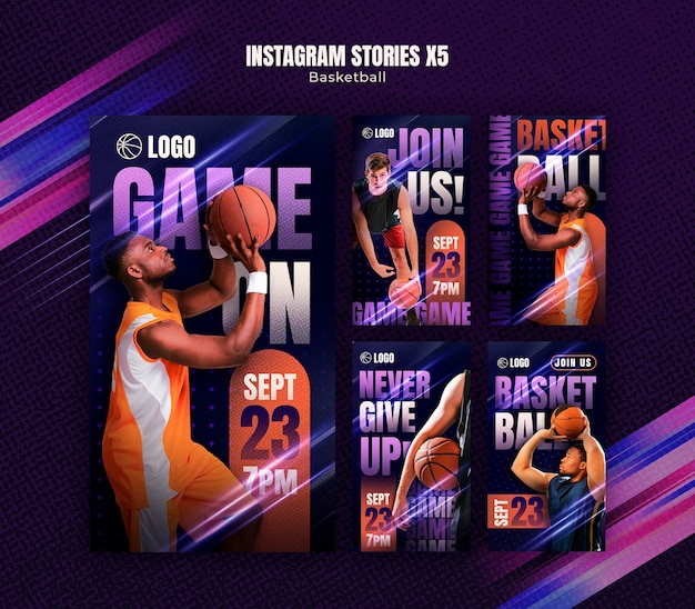 Diseño de plantillas de baloncesto