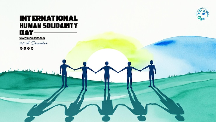 Diseño de plantillas para el Día Internacional de la Solidaridad Humana