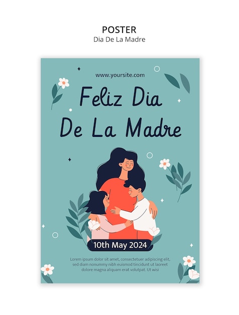 Diseño de plantillas para el día de la madre